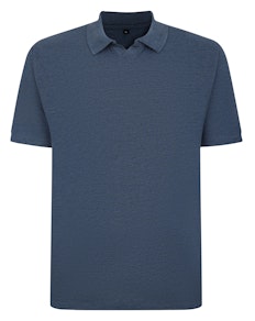 Bigdude Revere Polo Shirt Denim Tall